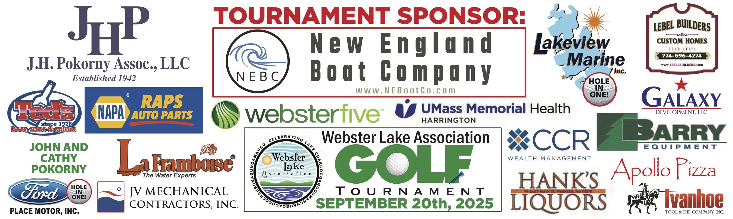 WLA Golf Tournament Sponsors