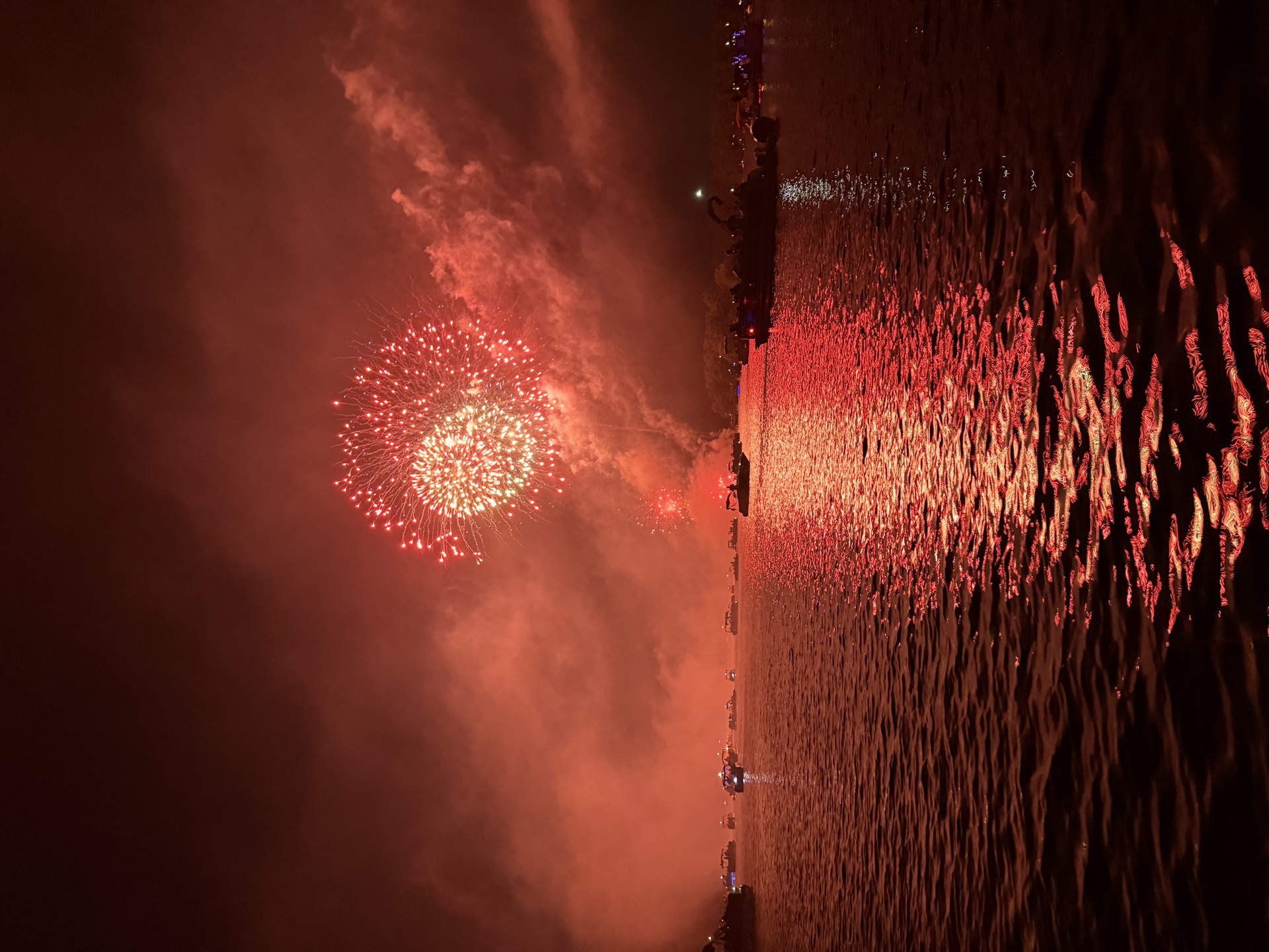 Webster Lake scenic view